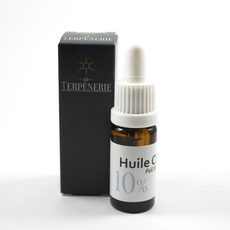 Huile CBD full spectrum 10% - la Terpènerie - Nîmes