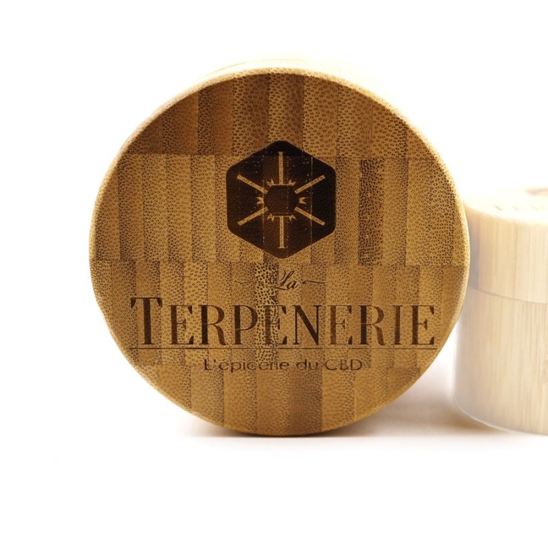 Grande boîte en bambou - La Terpènerie - contenance entre 10 et 12 grammes